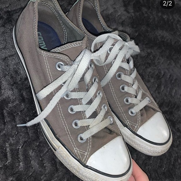 Grey Converse - Picture 2 of 2